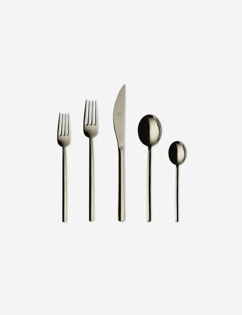 Adelmo Flatware 5-Piece Set by Mepra