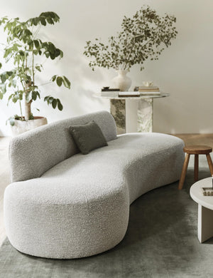 Cara Sofa : Mahogany Classic Velvet / 108