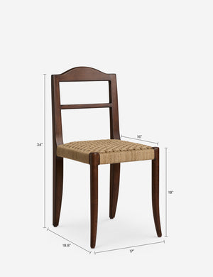 Isabelle Dining Chair by Heidi Caillier : Natural Woven