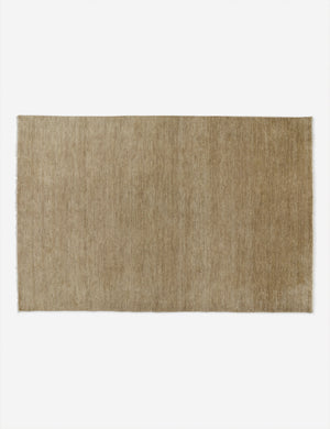 Heritage moss gray rug in its two by three feet size