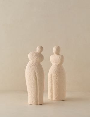 Selenia modern textural figurine sculpture set by Aimee Song
