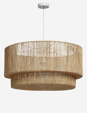 Sayan natural jute-wrapped pendant light#full-width
