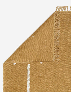 Moroccan Flatweave Rug, Black and Natural by Sarah Sherman Samuel 2'6