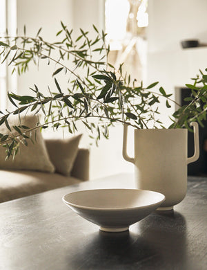 Flared Bowl, Stone by Sheldon Ceramics