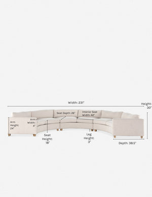 Graciella Sectional Sofa