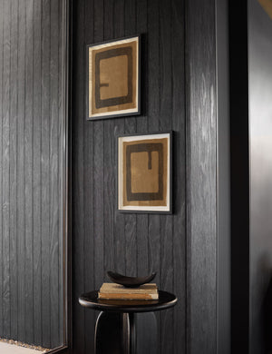 Charred Oak Wood Platter by Namu Home Goods