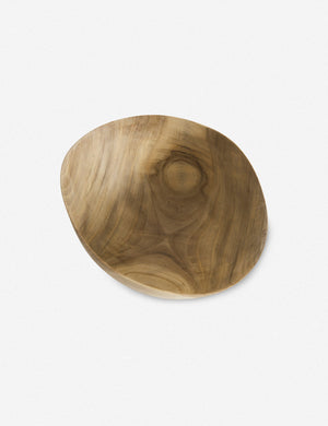 Bleached Zelkova Wood with Wax Bowl by Namu Home Goods