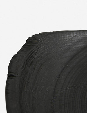 Charred Oak Wood Platter by Namu Home Goods