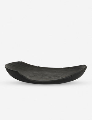 Charred Zelkova Wood Plate, Small by Namu Home Goods
