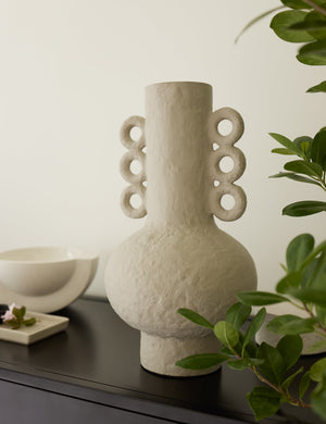 Chandra Metal Vase by Regina Andrew