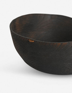 Korean White Oak Black Wave Bowl, Medium by Namu Home Goods
