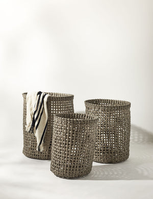 Laura Indoor / Outdoor Baskets (Set of 3)