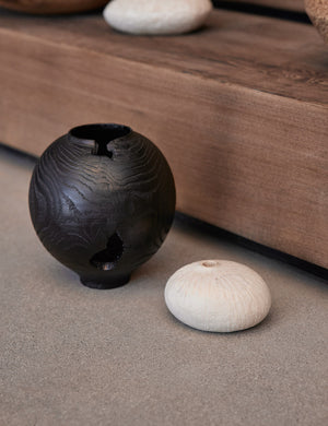 Varying Maple Wood Bud Vases, Small (3) by Namu Home Goods