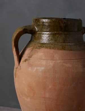 Vintage Turkish Drip Vase, Large by Olive Ateliers