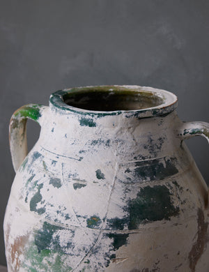 Vintage 2-Handle Pot by Olive Ateliers