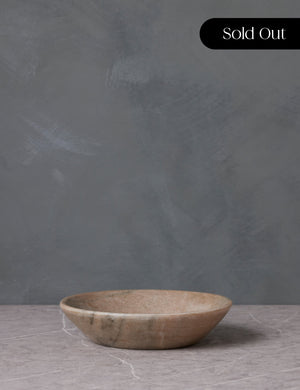One-Of-A-Kind Marble Bowl, Large by Olive Ateliers