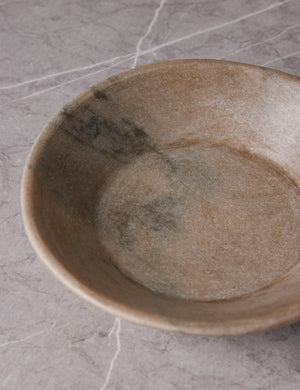 One-Of-A-Kind Marble Bowl, Large by Olive Ateliers