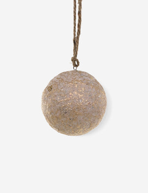 Paper Mache Ball Ornament (Set of 2) by Cody Foster and Co