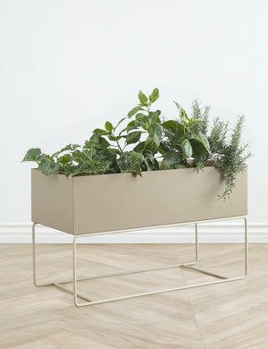 Ravine Planter, Taupe - Large