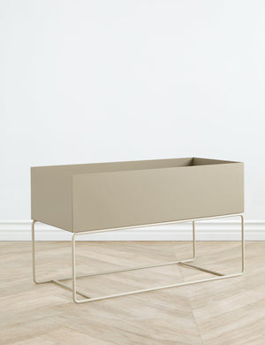 Ravine Planter, Taupe - Large