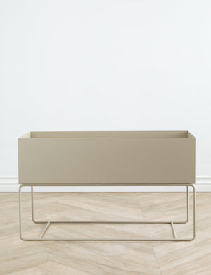 Ravine Planter, Taupe - Large