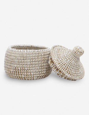 White Wishing Basket by Expedition Subsahara