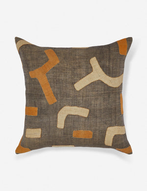 Gaelle Kuba Cloth Vintage Pillow
