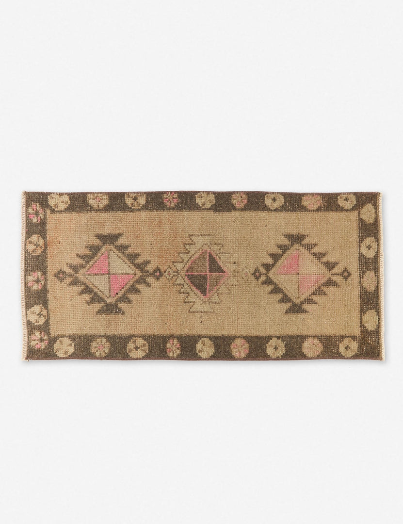 Adile Vintage Mini Rug, 1'7" x 3'4"