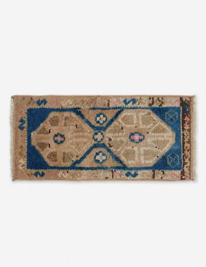 Afet Mini Vintage Rug, 1'3