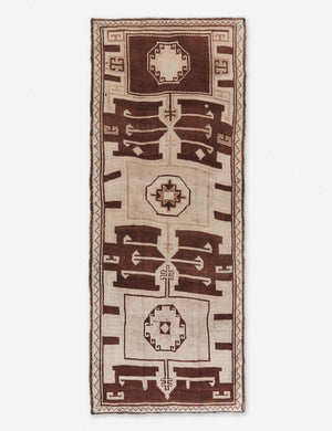 Berkay Vintage Runner Rug, 4'6