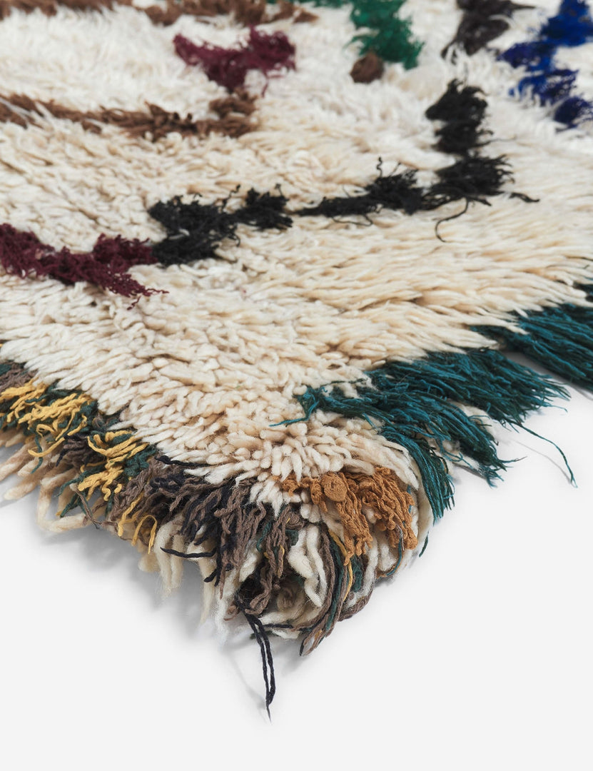 Chaima Vintage Moroccan Rug, 2'7" x 4'7"