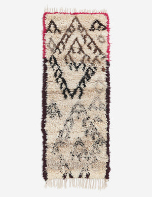 Masina Vintage Moroccan Runner Rug, 2'4