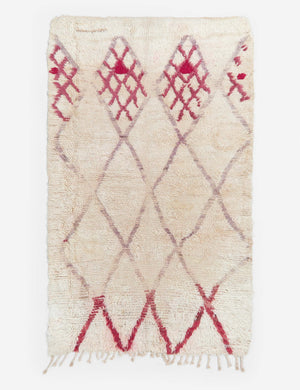 Habiba Vintage Moroccan Rug, 4' x 6'8