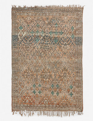 Tulay Vintage Moroccan Rug, 5'2