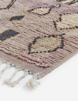 Cicek Vintage Moroccan Rug, 4'11