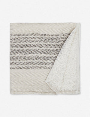 Flax Line Hand Towel