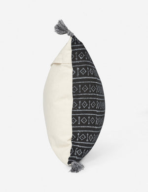 Addis Lumbar Pillow, Black