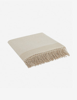 Chloe Alpaca Woven Throw