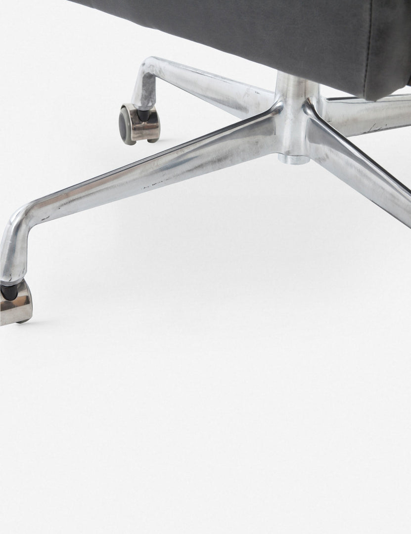 Camden Leather Office Chair, Ebony