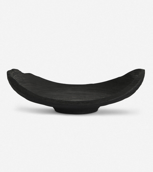 Charred Oak Wood Platter by Namu Home Goods