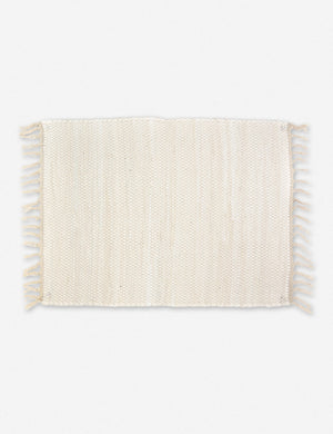 Rhiya Handwoven Placemat, Cream