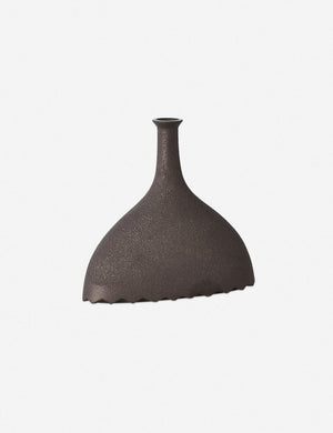 Noelle Geometric Vase, Black by Lemieux et Cie