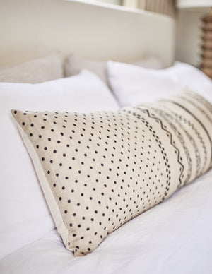 Cordy Lumbar Pillow, Natural