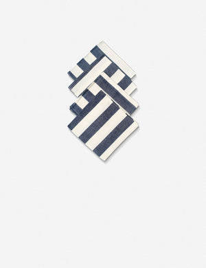 Navy Napkins (Set of 4) by Heather Taylor Home