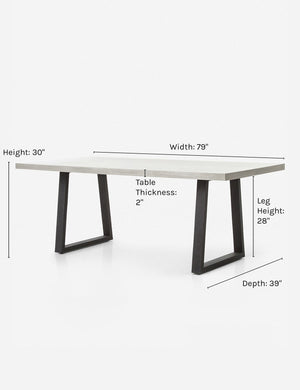 Hollis Indoor / Outdoor Dining Table
