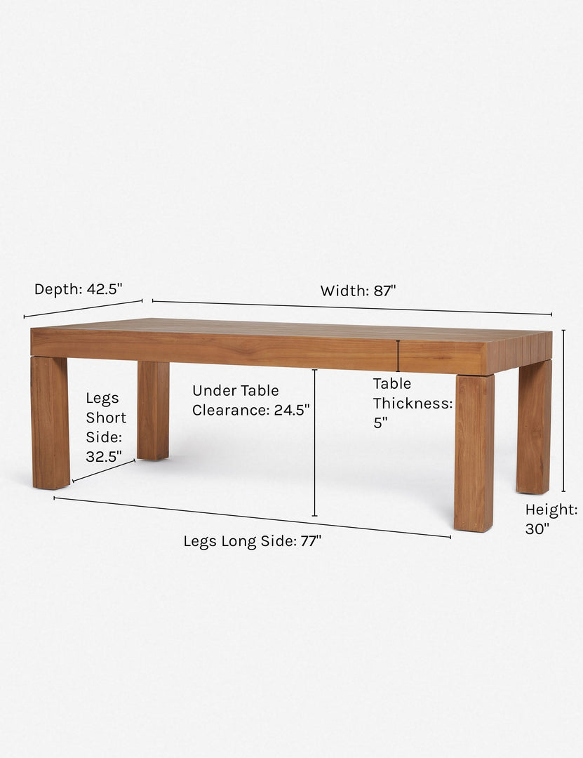 Ness Indoor / Outdoor Dining Table